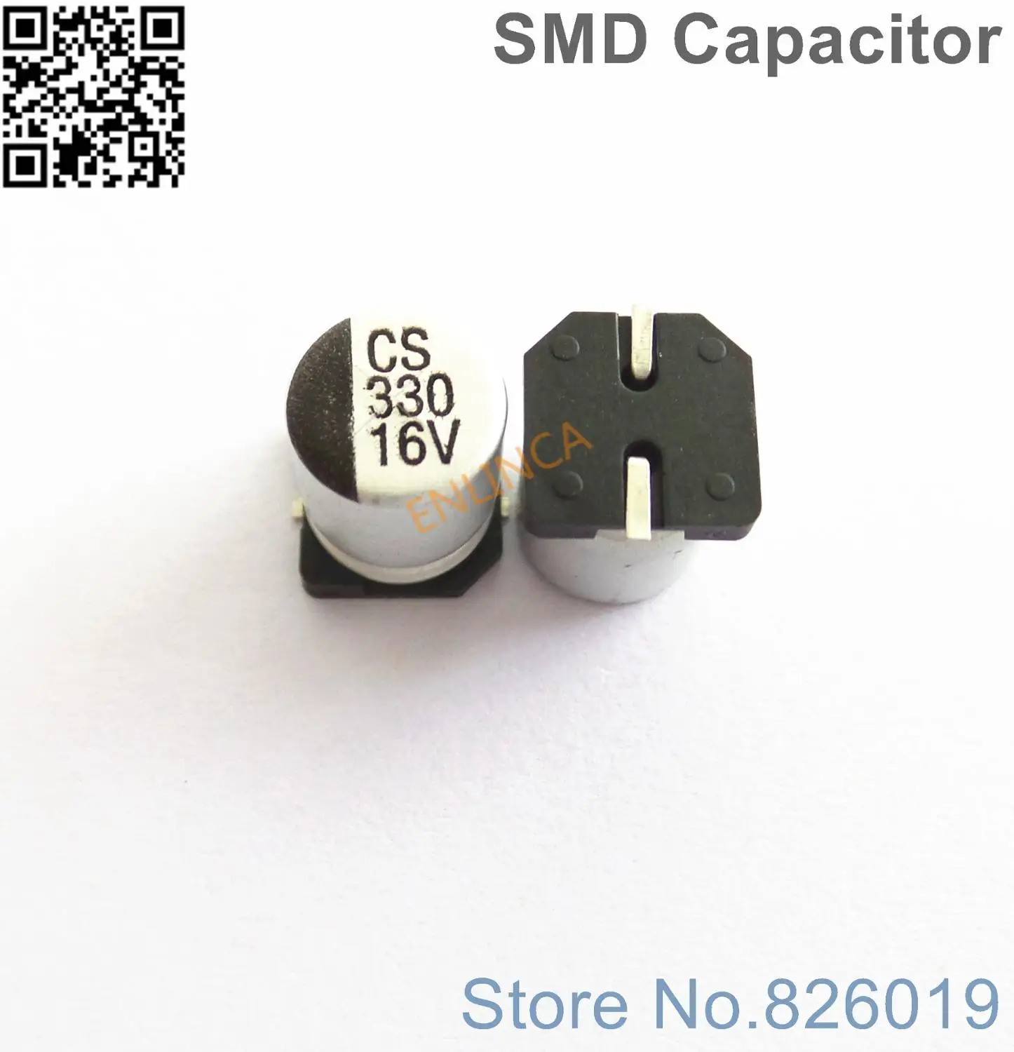 

6 шт./лот 16 В 330 мкФ SMD алюминиевые электролитические конденсаторы, Размер 8*10,5 330 мкФ 16 В
