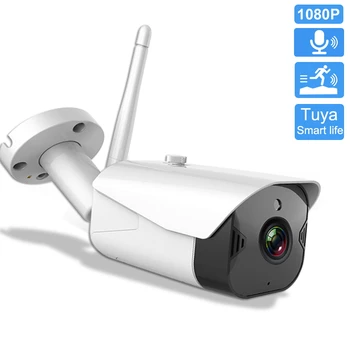 

Tuya 1080P IP Camera Outdoor Home Security WiFi 4X Digital Zoom IR Night Vision Two Way Audio Wireless CCTV Camera Surveillance