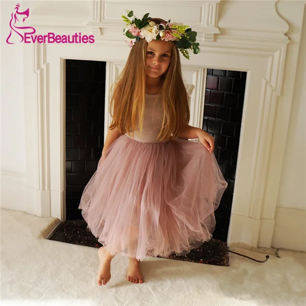 Vestidos De Comunion/ г.; Платья с цветочным узором для девочек; Вечерние платья из тюля на тонких бретельках; платья для причастия - Цвет: as picture