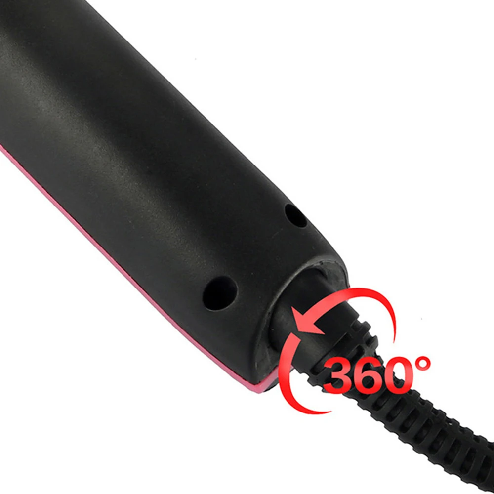 Straightening Irons Fast Warm-Up Vapor Hair Flat Iron Straightening Iron Curler Steamer Auto Straight Comb Hair Styling Tool