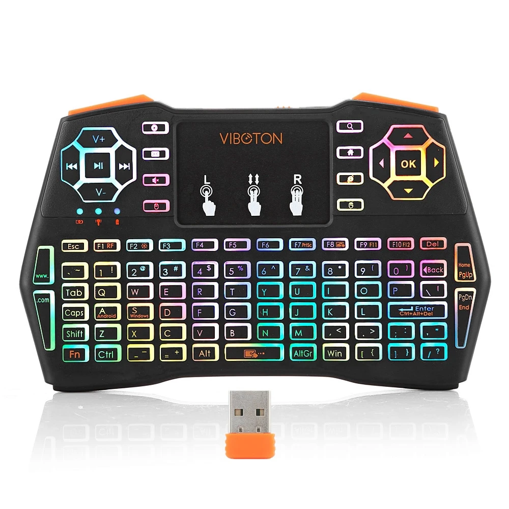 I8 Plus 2.4ghz Wireless Mini Keyboard Remote Control With Touchpad For Android Tv Box Notebook