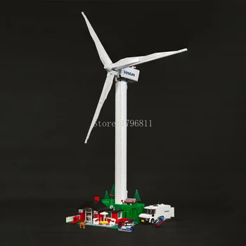 

In Stock 10268 Creator Expert Wind Turbine With Motor Model Set 815Pcs Building Block Toys Children Gift 37001