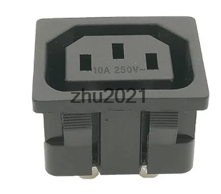 Входная розетка IEC320 C14 3 контакта разъем питания 15 А 250 В переменного тока 2 шт. |