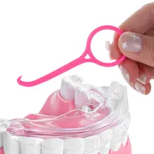 6PCS Orthodontic Braces Denture Health Plastic Invisalign Clear aligners for teeth Removal tool Snap on veneers