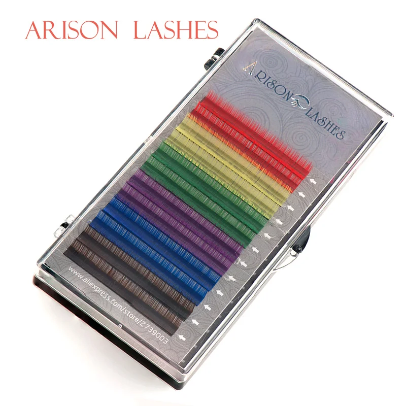 Накладные ресницы из норки 6 цветов 3d накладные для наращивания бесплатная