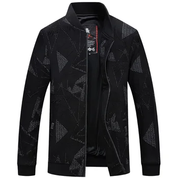 

Extra Large Autumn Clothes Men Jacket Shirt Fat Man Coat Plus Fat plus Size Fat Loose Top Spuer