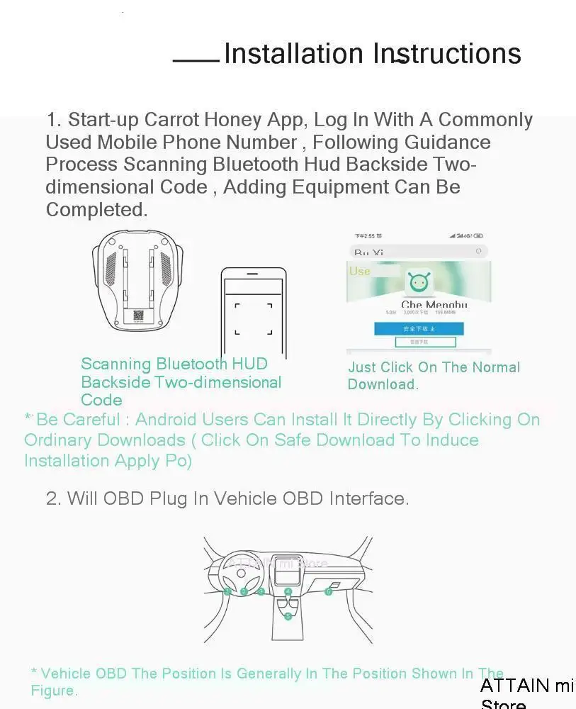 Geyiren A100 автомобильный Hud Дисплей Obd2 Ii Euobd Предупреждение предупреждения о превышении скорости проектор для ветрового стекла авто электронный сигнал напряжения