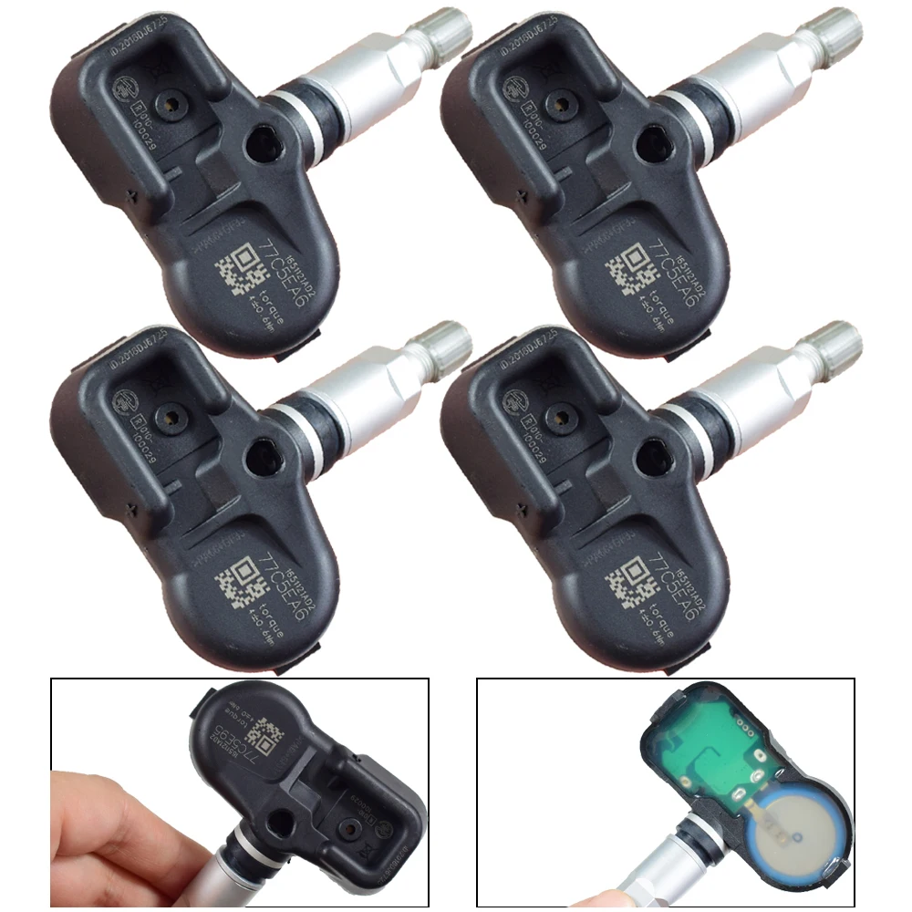 Датчик контроля давления в шинах 4 шт. 42607-33021 315 МГц TPMS датчик для Toyota Tacoma Venza Yaris Scion