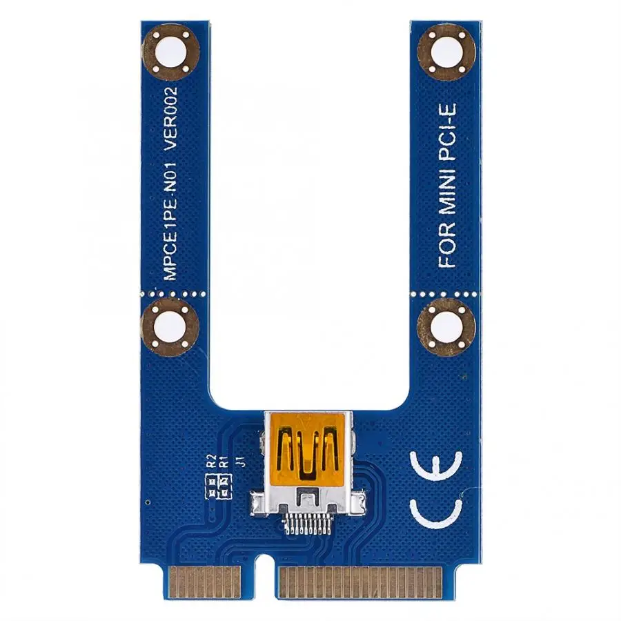 PCI-E Express 1x до 16x Mining удлинитель Riser Card адаптер SATA кабель питания