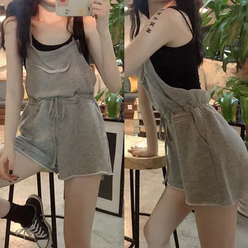 

Summer High Waist Sling Jumpsuit Women Loose Temperament Fashion Jumpsuit