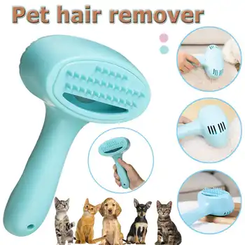 

Pet Electric Absorbing Hair Comb Dog Hair Vacuum Removal Fur Suction Grooming Device Pets Dog Cleaning Brush Accessories