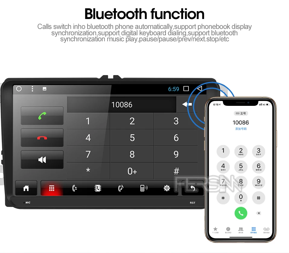 Sale EU RU warehouse Fersinny CDZ9060 PX30 car dvd player for Skoda Fabia octavia Superb Yeti Seat Rapid  vw golf tiguan polo passat 7