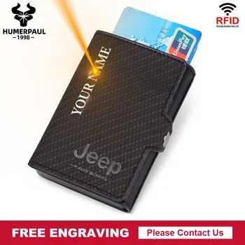 

Creditcard Cardholder Protection pashouder Anti Rfid Men Women id Credit Card Holder Case Wallet Metal Aluminum Business Bank