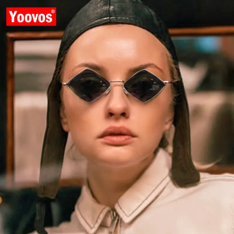 Yoovos солнцезащитные очки в небольшой оправе для женщин призматические Ретро Квадратные Солнцезащитные очки для женщин брендовые дизайнерские пластиковые очки De Sol Feminino