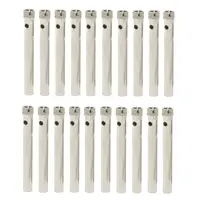20 pièces de forets diamantés de 2-10 mm, scies cloches, outils de maçonnerie revêtus, outils de perçage pour verre, pierre, marbre, granit, carrelage 1