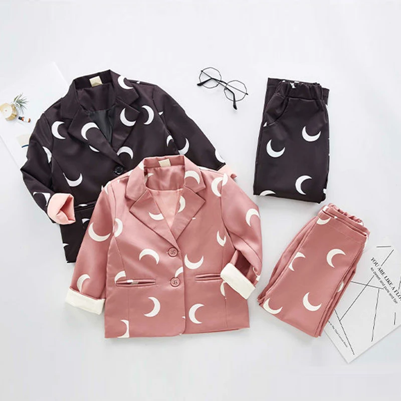 

Clothes For Girls Jacket + Pants 2PCS Kids Clothes Girls Spring Autumn Children's Suit Set 6 8 10 12 14 Year