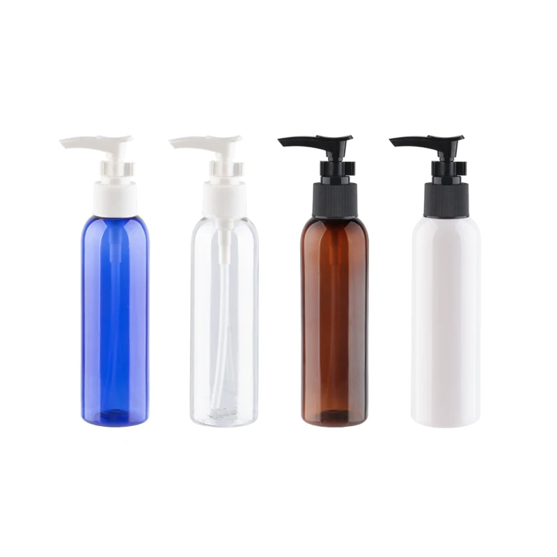 

Plastic Refillable Empty Shampoo Bottle With Bayonet Lotion Pump 150ml Liquid Soap Dispenser PET Toner Bottle Cosmetic Container