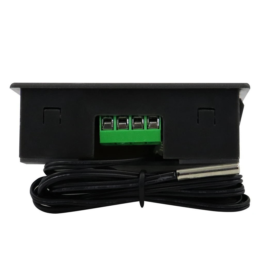 디지털 온도 제어 LED 디스플레이 온도 조절기, AC110-220V 프로브 라인, W3230, 12V, 24V, 20A, 가열 및 냉각 제어 기기