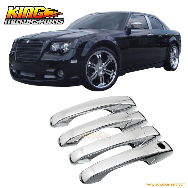 Подходит для 04 05 06 07 08 09 10 Chrysler 300C 300 Dodge хромированная крышка дверной ручки |