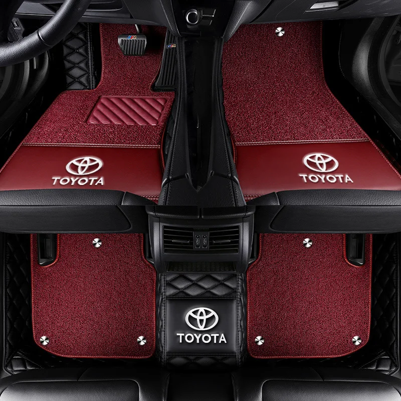 Автомобильный коврик для Toyota RAV4 Camry 40 50 Corolla e150 Prius 30 Crown eiz Yaris L Vios Tundra аксессуары