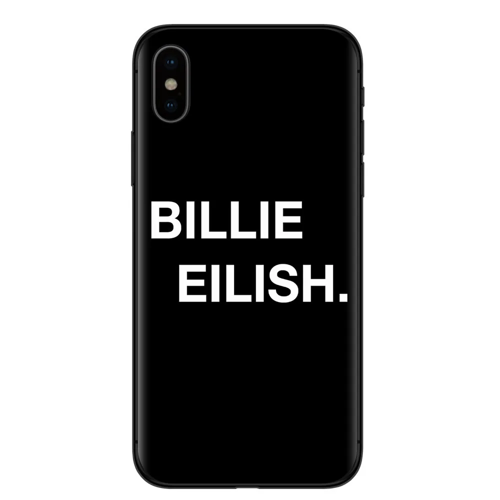 Fashion girl billie eilish cover of ocean eyes art Phone Case For SamSung S10 S9 S8 Plus S6 S7 Edge A50 A70 A30 Soft TPU Cover - Цвет: TPU H38