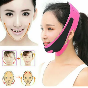 

Face Slimming Band Women Face Slim V-Line Lift Up Belt Double Chin Face Bandage Strap Band Beauty Tool