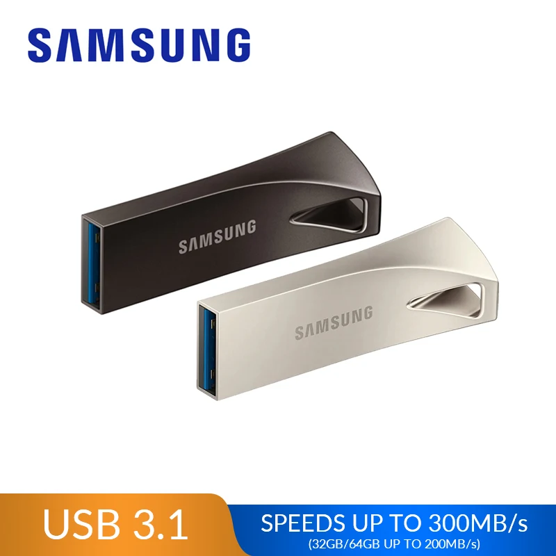 USB-флеш-накопитель SAMSUNG флеш-накопитель USB 3 0 32 Гб 64 1 МБ/с. высокоскоростная планка
