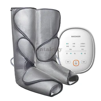 

Leg Air Compression Massager Heated for Foot and Calf Relax and relieve pain WITH Handheld Controller