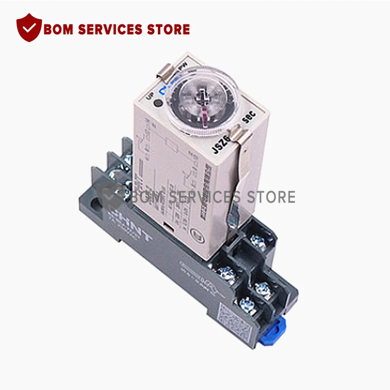 

Brand new H3Y-2 DC 12V 24V /AC 110V 220V Delay Timer Time Relay 0 - 30 Minute with Base 5A