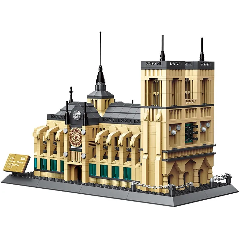 

World Famous Building Model Toy Compatible Small Granule