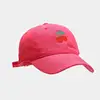2021 Cotton Cherry Fruit Embroidery Casquette Baseball Cap Adjustable Outdoor Snapback Hats for Men and Women 37 2