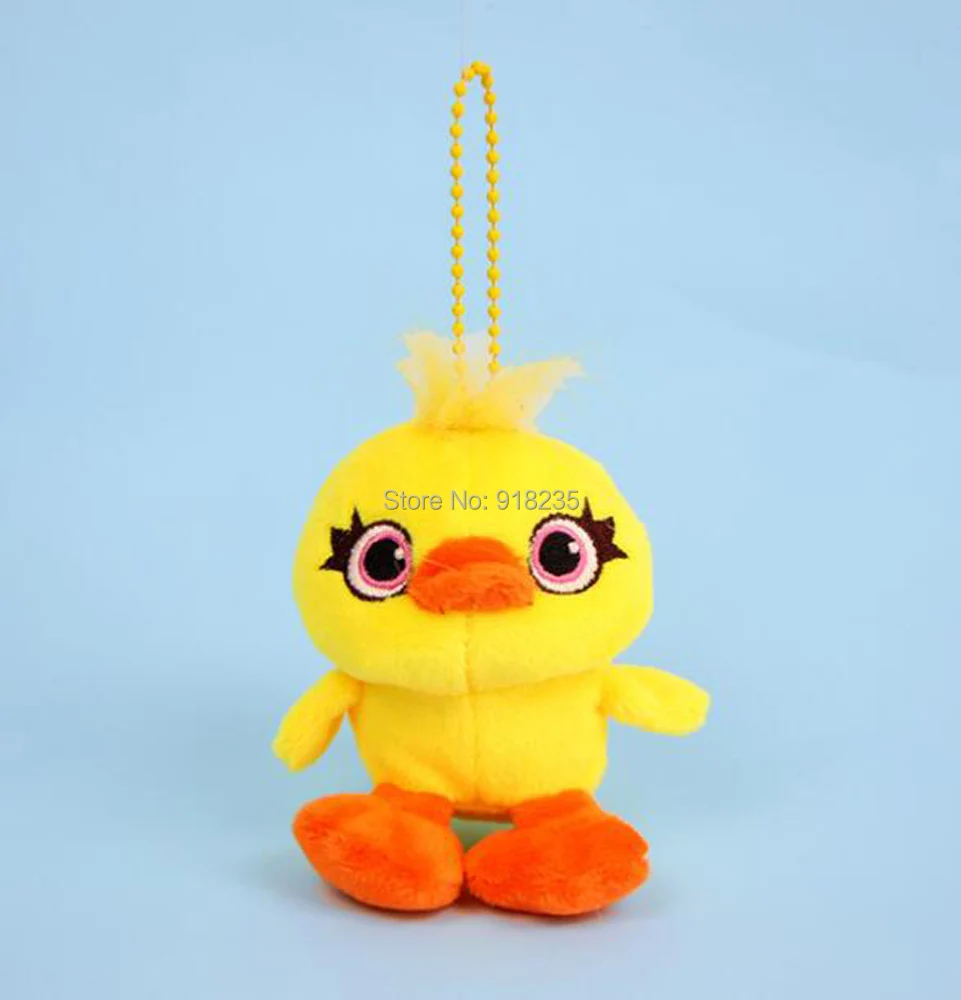 20/лот 7 стилей Q Bunny Buzz Woody Alien Lightyear Ducky Forky Mr. Potato " 10 см Плюшевые брелоки на цепочке мягкие игрушечные животные игрушки
