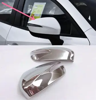 

For Mazda CX-3 CX3 2016 2017 2018 ABS Plastic Car Rearview mirror Cover trim car styling auto accessories 2PCS