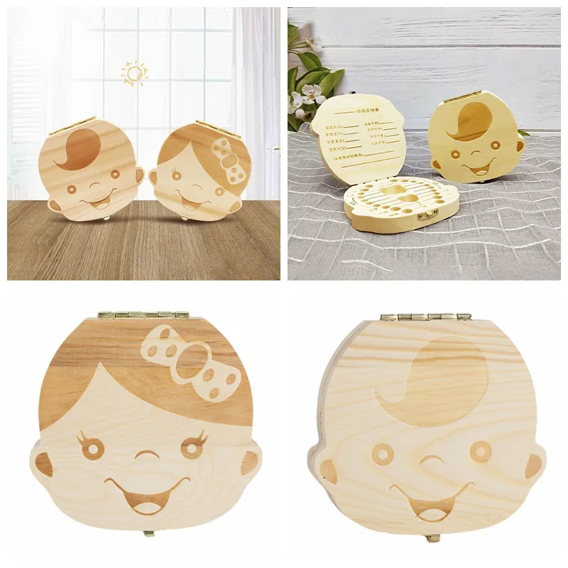 baby tooth memory box