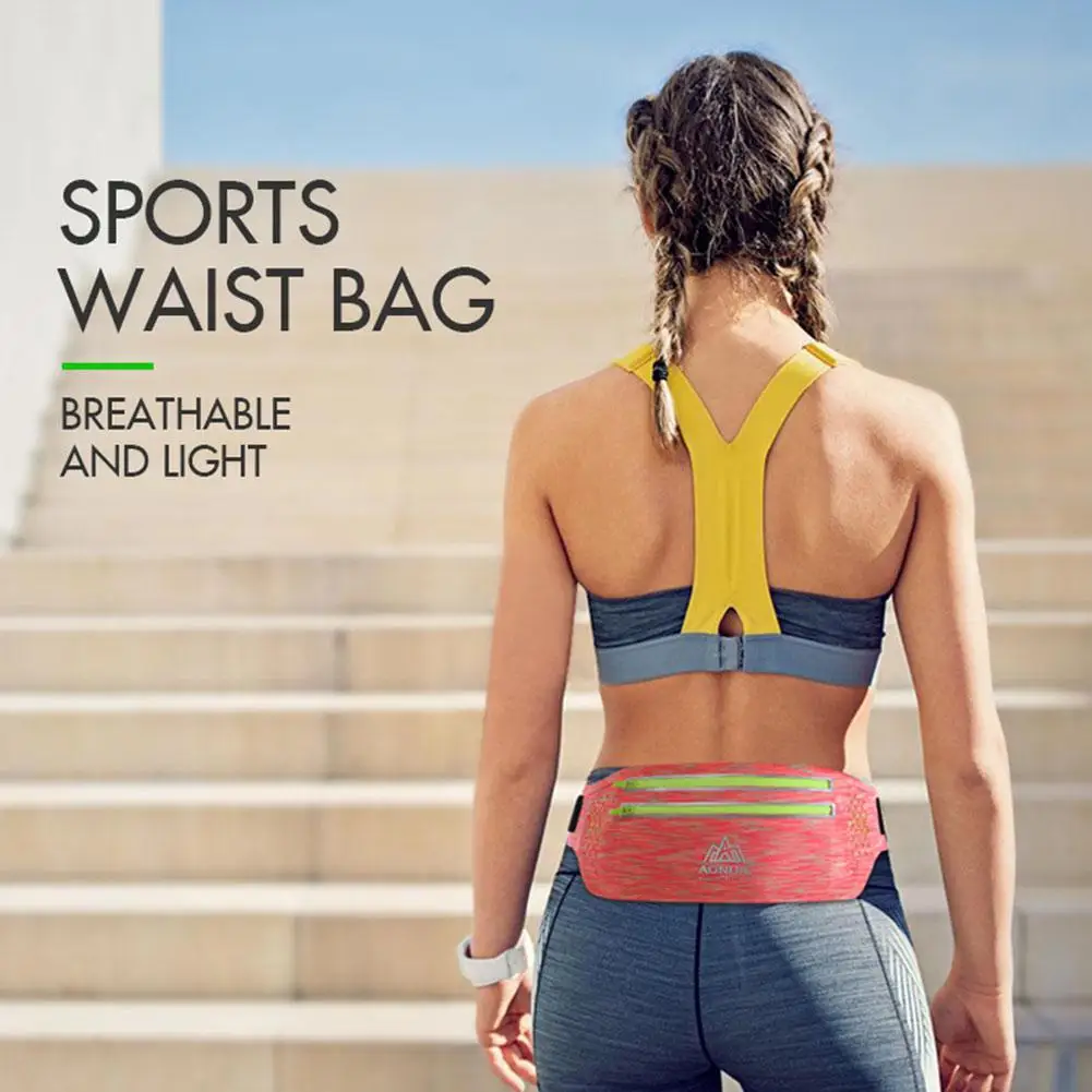 HiMISS, для улицы, для мужчин и женщин, ультра-светильник, поясная сумка, плотно прилегающая, спортивная сумка для бега на открытом воздухе