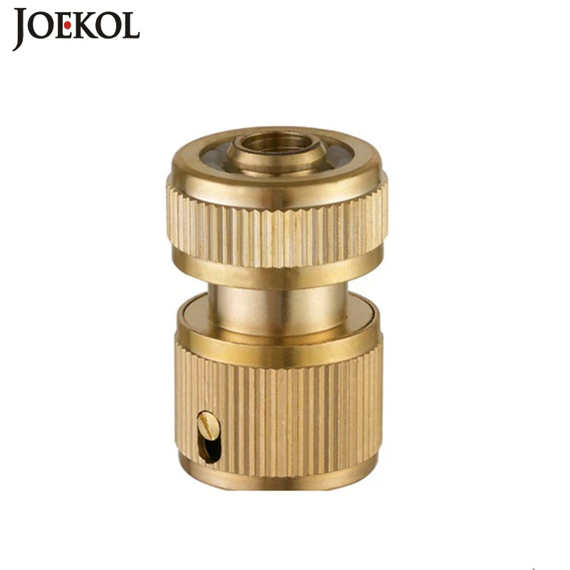 

Brass 1/2 hose Quick Connector Garden tap Garden Irrigation 16mm hose Connector adapter 1pcs
