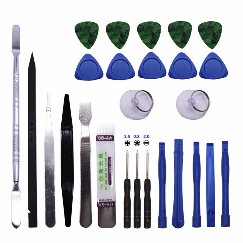 

High quality 26 in1 Mobile Phone Repair Tools Kit Spudger Screwdriver Phone Hand Tools Set For iPhone iPad Samsung Cell Phone