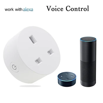 

Smart Plug Wifi Energy Monitoring Plug Outlet Works with Alexa Google Home Smart Life App Remote Schedule and Timer