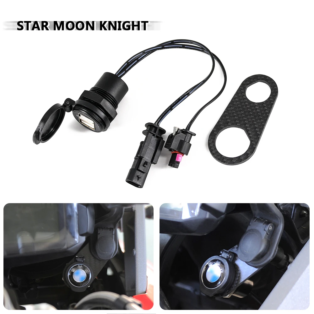 Adaptador de corriente para de cigarrillos, enchufe impermeable motocicleta BMW R1200GS R1200RT R1250GS ADV Cargador USB | - AliExpress