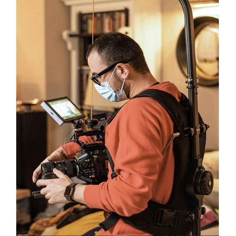 YELANGU maksymalne obciążenie waga 18kg łatwe niedźwiedź Rig B1 Steadycam + Secerene zestaw dla 3 osi Gimbal stabilizator ręczny 2 YELANGU maksymalne obciążenie waga 18kg łatwe niedźwiedź Rig B1 Steadycam + Secerene zestaw dla 3 osi Gimbal stabilizator ręczny 2