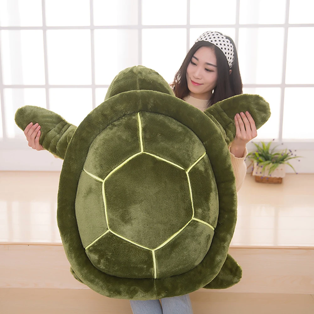 

Stuffed Animal Cute Huge Turtle Plush Toy Doll Soft Stuffed Plush Animal Pillow Cushion Baby Child Gift Home Decoration Gift