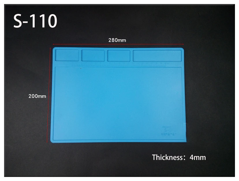 Tapis De Soudure Silicone 500 °C Tapis De Réparation Isolation