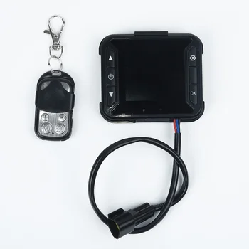 

Parts LCD Monitor Switch Accessories 12V Automotive With Remote Control Set Auto Truck Black