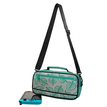 

Animal Crossing Storage Bag with Mezzanine Cassette Canvas High Capacity Travel Bags for Nintend Switch Console Accessories