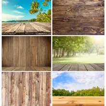 

SHENGYONGBAO Retro Wood Texture Photo Backdrops Scenery Wooden Plank Photography Background for Photo Studio 20103FMB-01