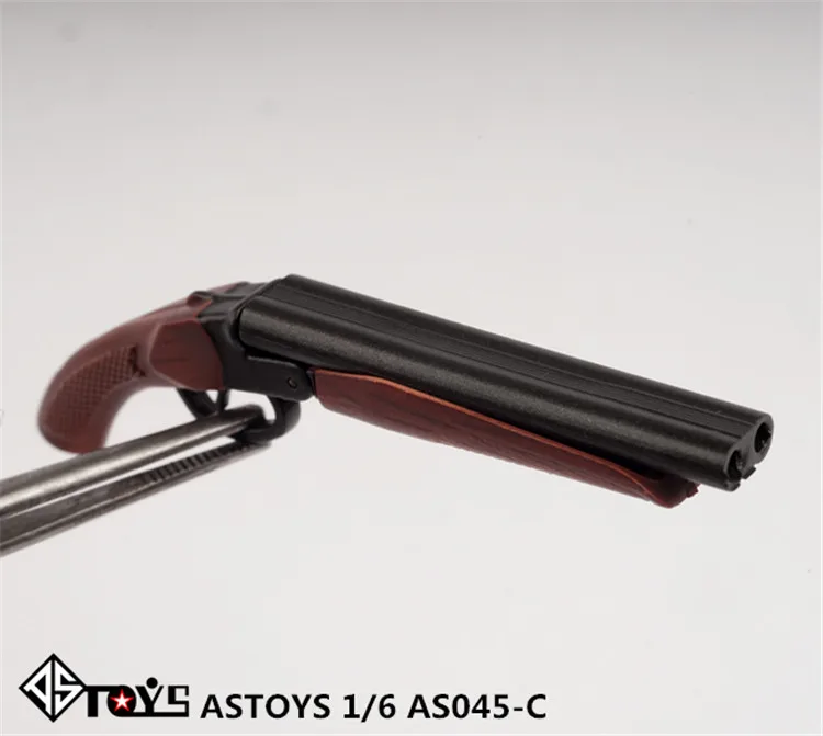 ASTOYS AS045 1/6 револьвер пистолет-распылитель пистолет пластиковые модели игрушки для детей возрастом от 12 дюймов фигурку куклы игрушка в подарок