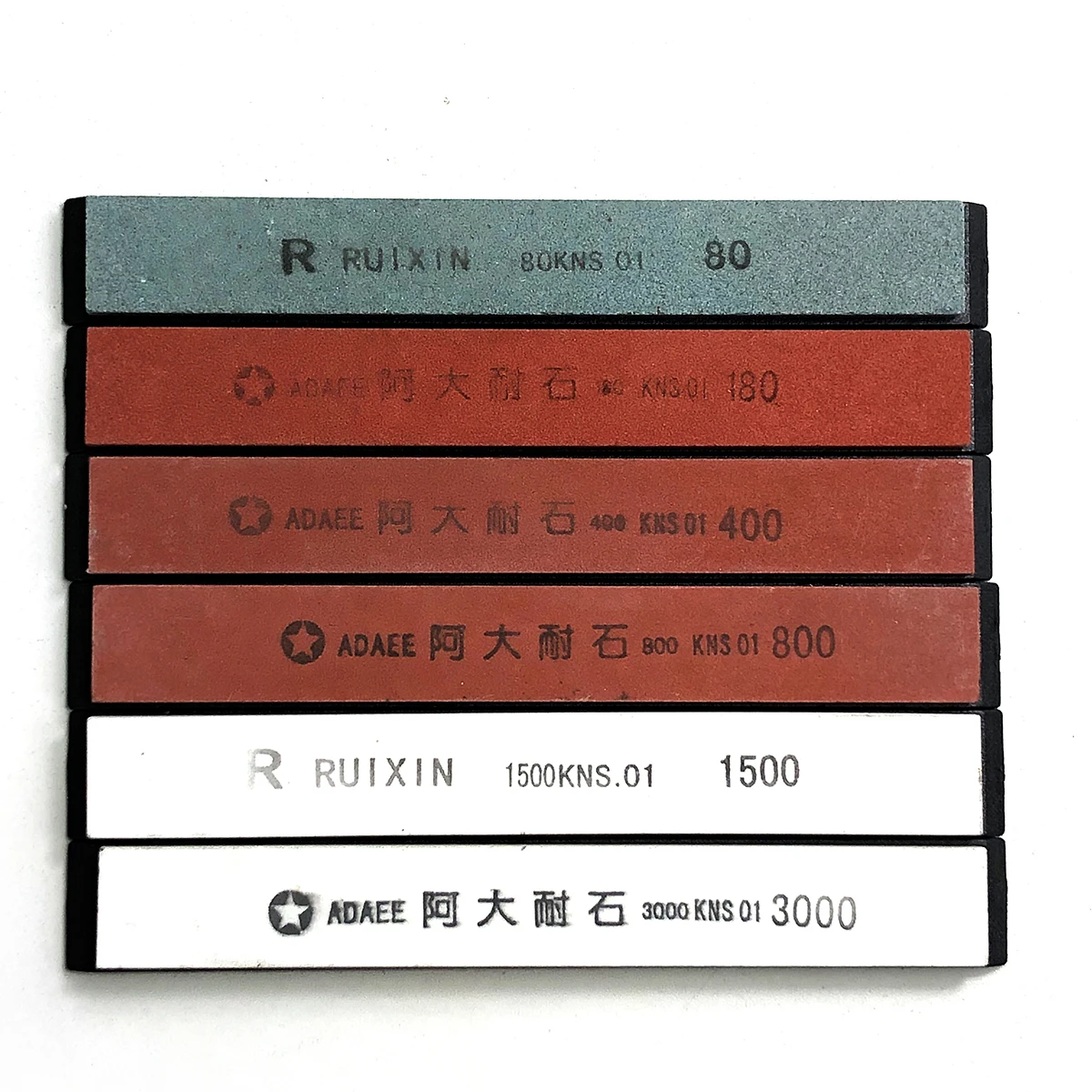 80#180#400#800#1500#3000# Sharpening Stone Whetstone For Knife Sharpener System Free Shipping