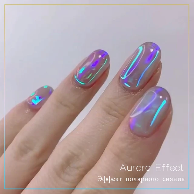 1m /Roll Aurora Glass Nails Foil Ice Cube Cellophane For Nails Broken  Design Transfer Paper Summer Nail Art Decor Tools SA1900-1