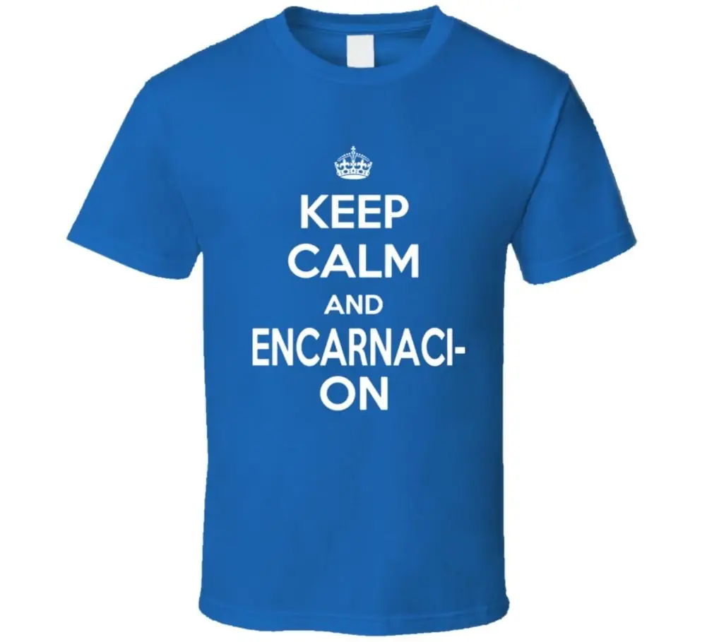 Футболка Keep Calm And Encarnacion Toronto Baseballer home runer модная летняя футболка| |