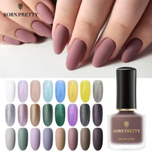 BORN PRETTY матовый лак для ногтей голографический цветной